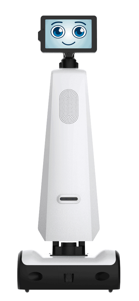 Annie Robô - 1,30m de altura com sensores de navegação